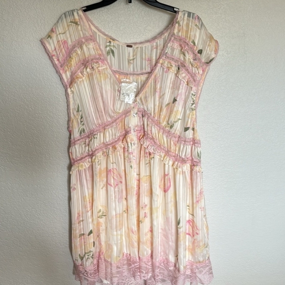 FREE PEOPLE spring fling mini dress - Picture 4 of 5